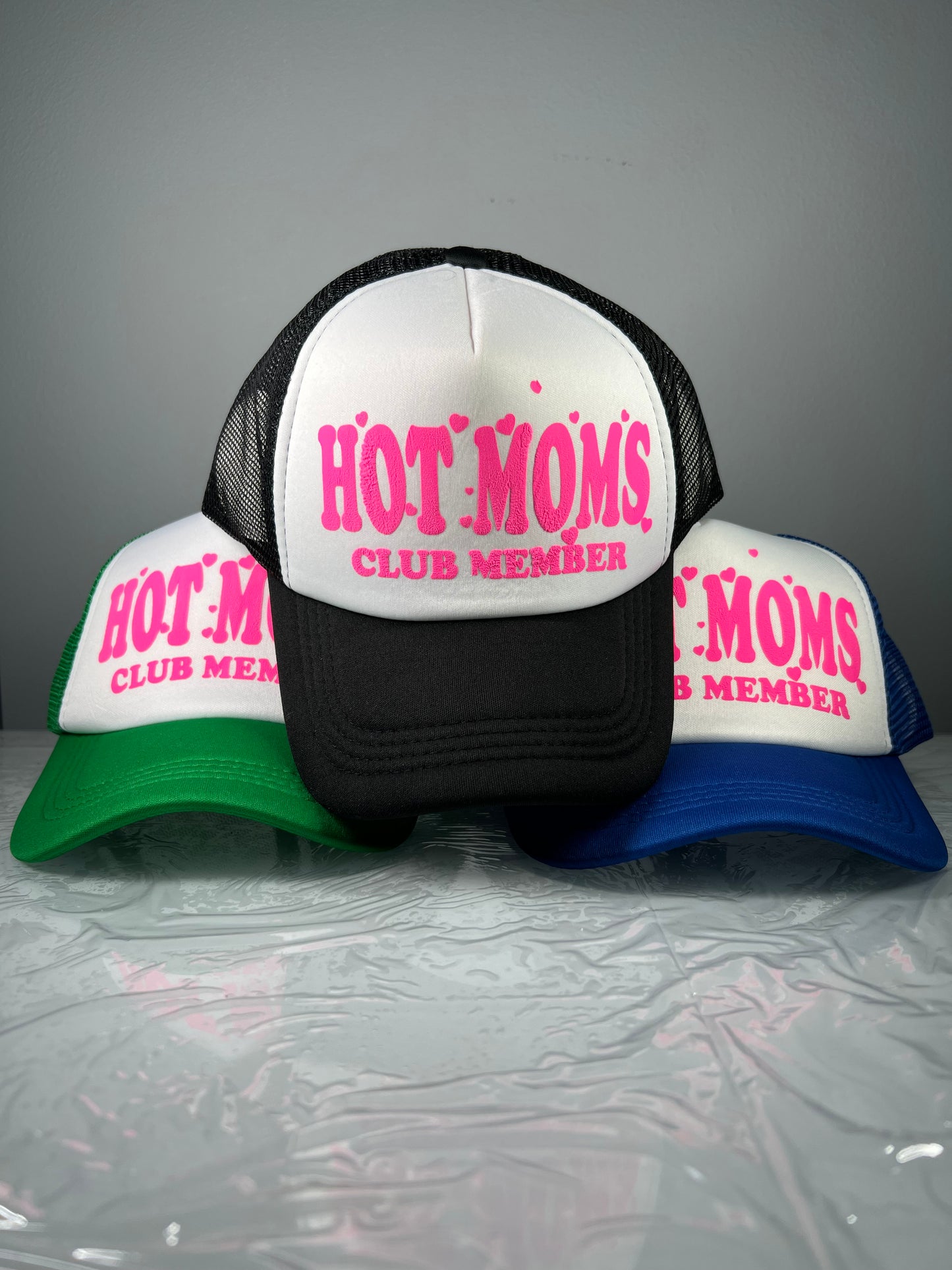 ★Puff Print★ HOT MOMS CLUB TRUCKER